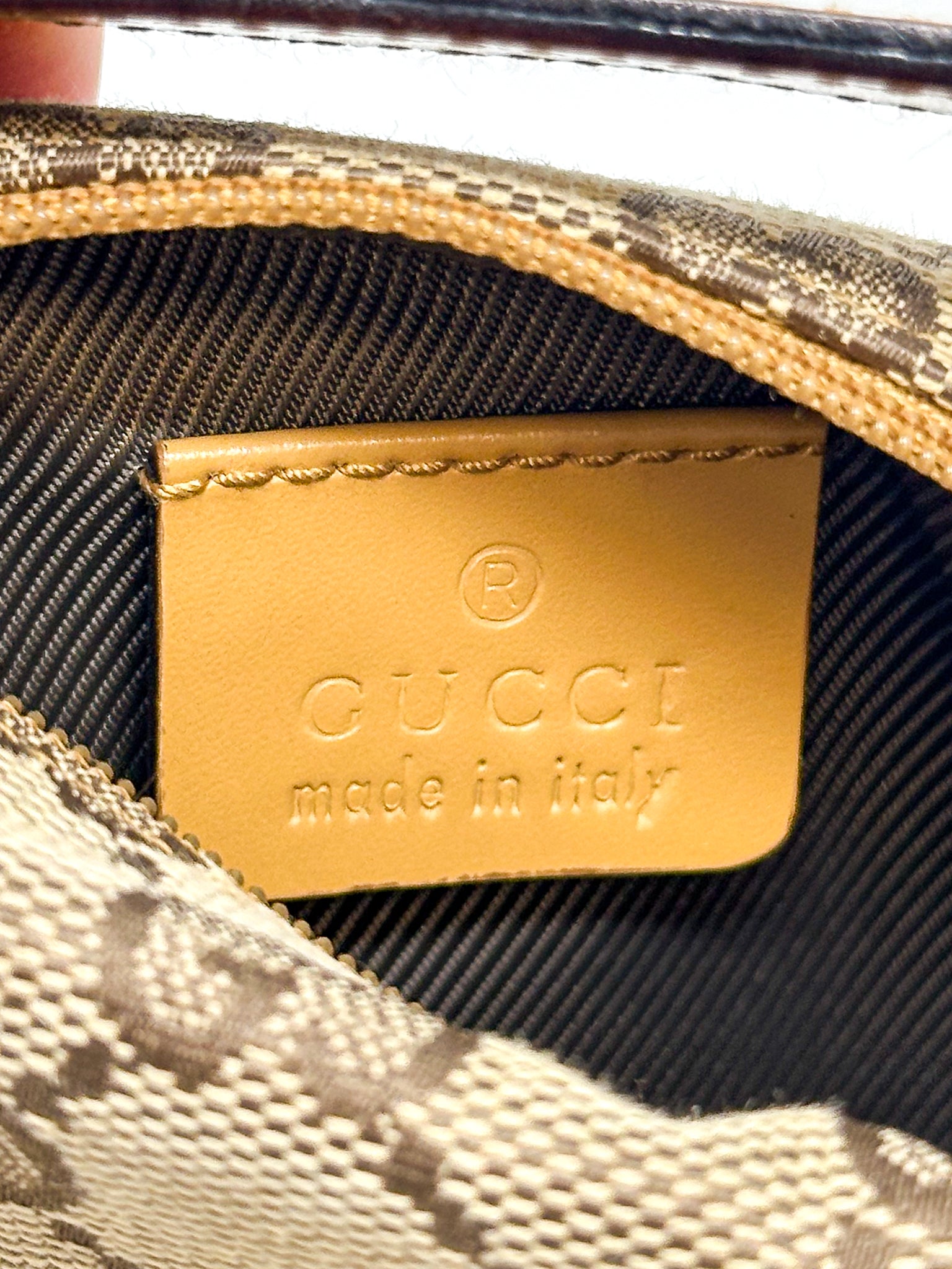 Gucci GG Canvas Mini Hobo Bag
