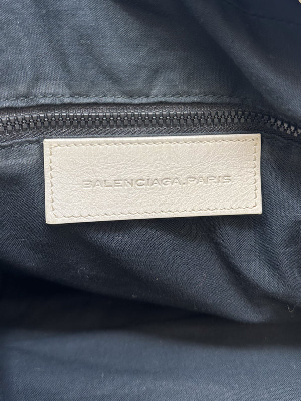 Balenciaga Motocross Mini Folder Leather Tote Bag