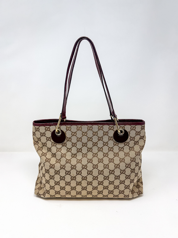 Gucci GG Canvas Eclipse Tote Bag