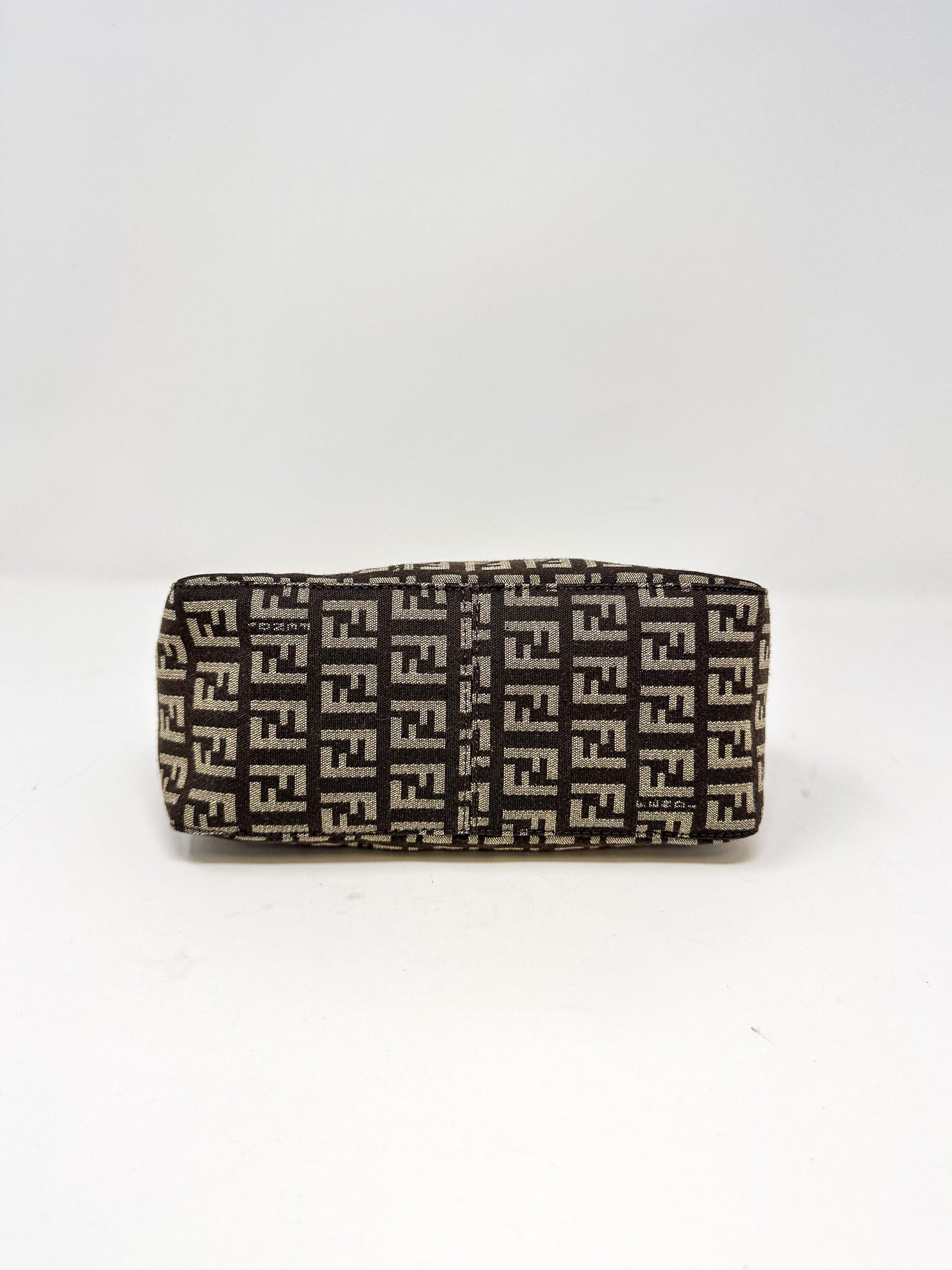 Fendi Zucchino Canvas Small Hobo Bag