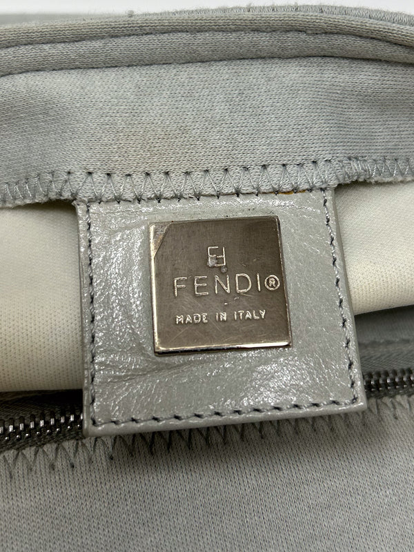 Fendi Baguette Cotton Shoulder Bag