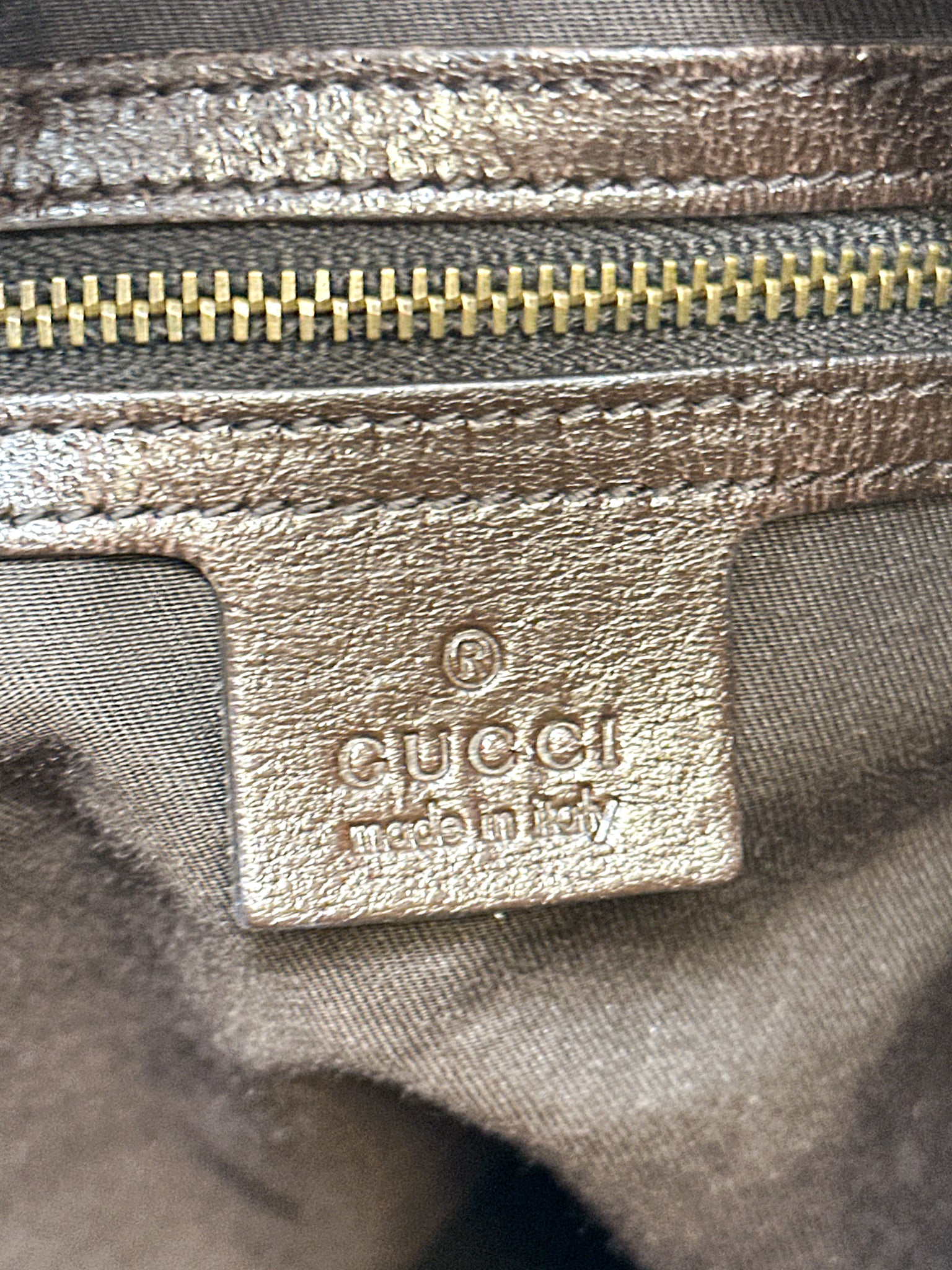 Gucci GG Canvas Drawstring Hobo Bag