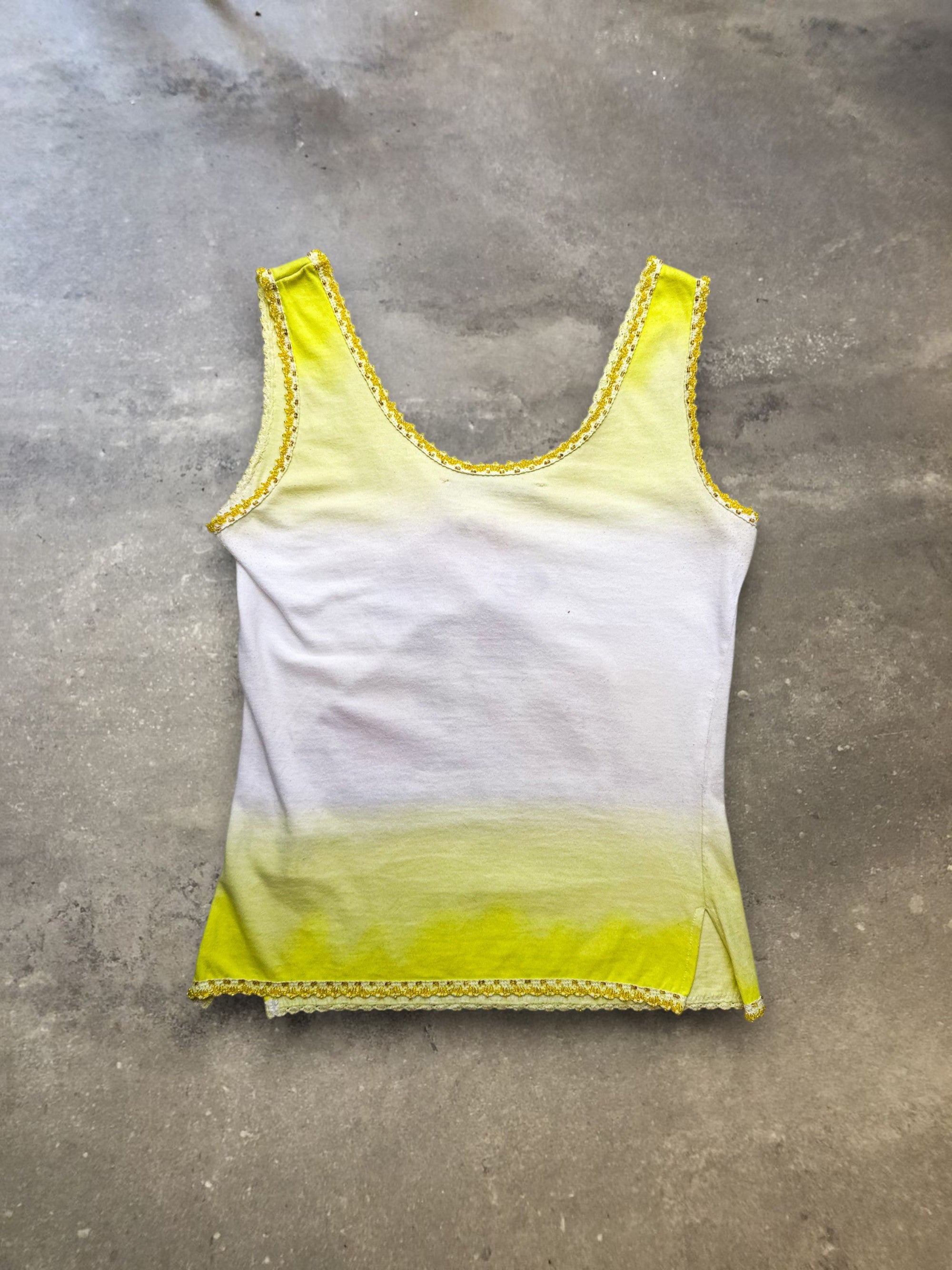 Class Roberto Cavalli Embellished Graphic Tank Top