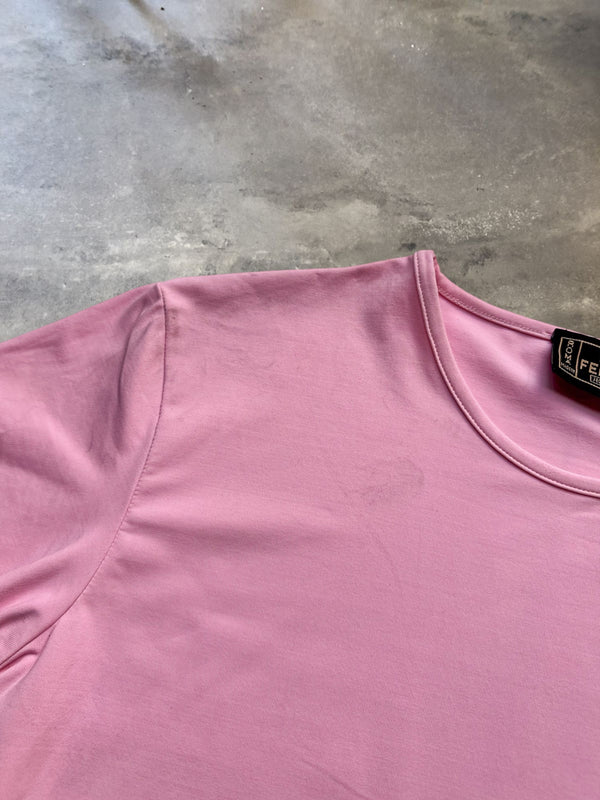 Fendi Jeans Baby Pink Short Sleeve T-Shirt