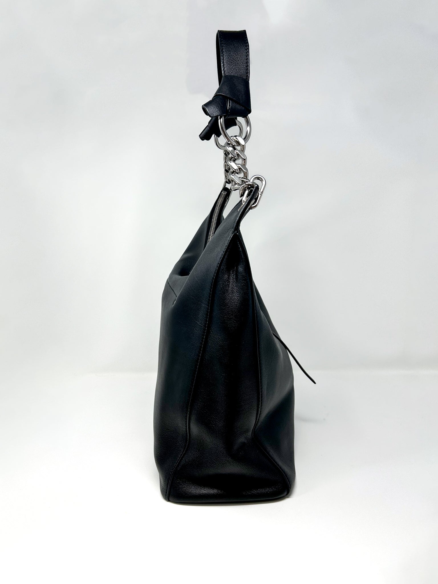 Jimmy Choo Raven Nappa Leather Hobo Bag