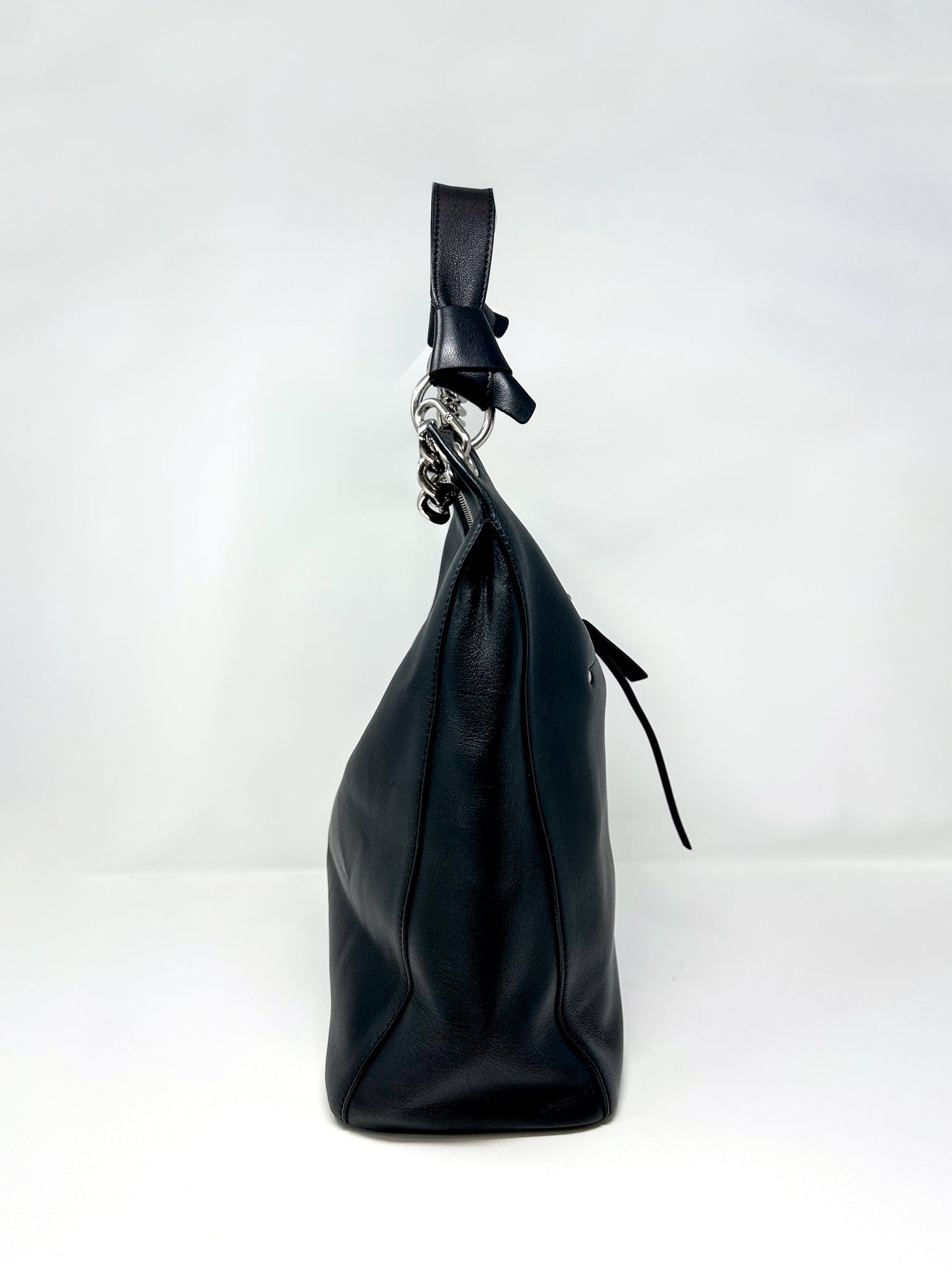 Jimmy Choo Raven Nappa Leather Hobo Bag