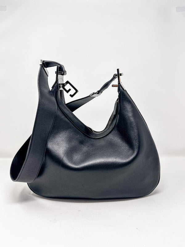 Gucci Attaché Small Leather Shoulder Bag