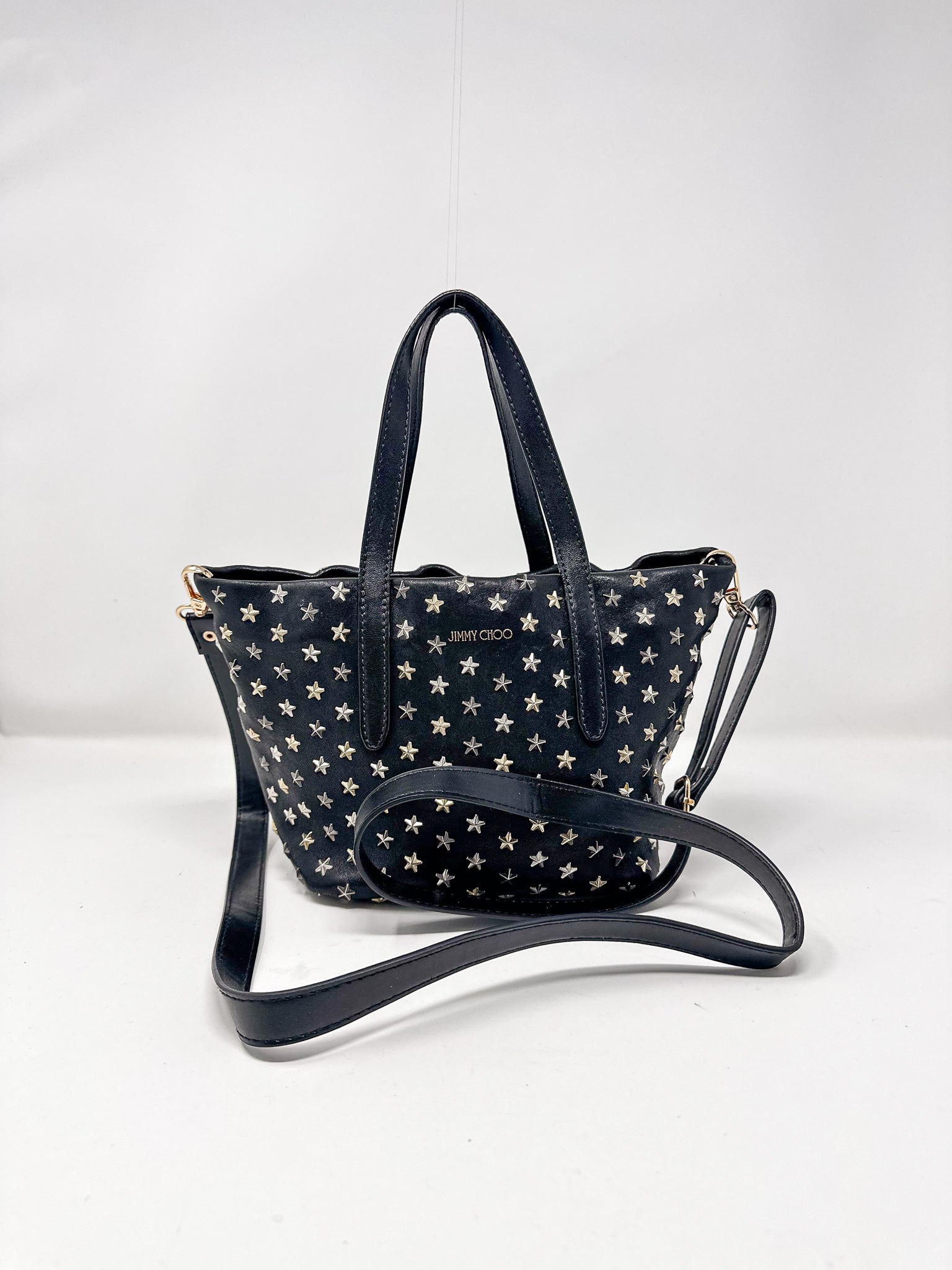 Jimmy Choo Mini Sara Star Studded Crossbody Bag