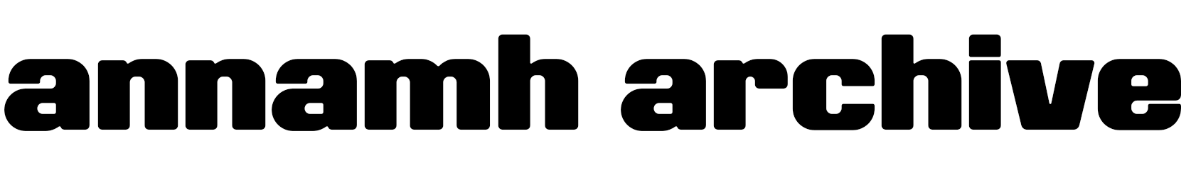 Annamh Archive