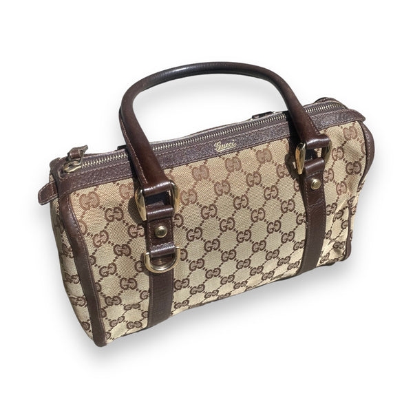 Gucci Monogram Abbey Boston D-Ring Tote