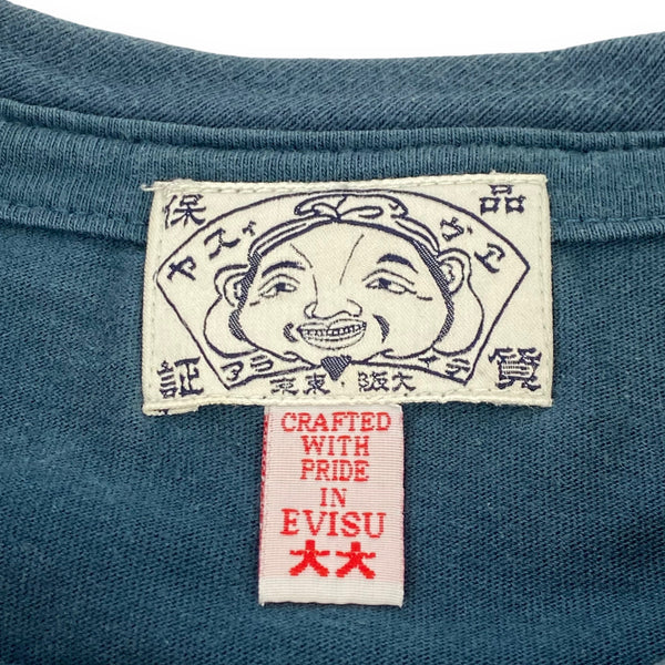 Evisu Logo Print T-Shirt