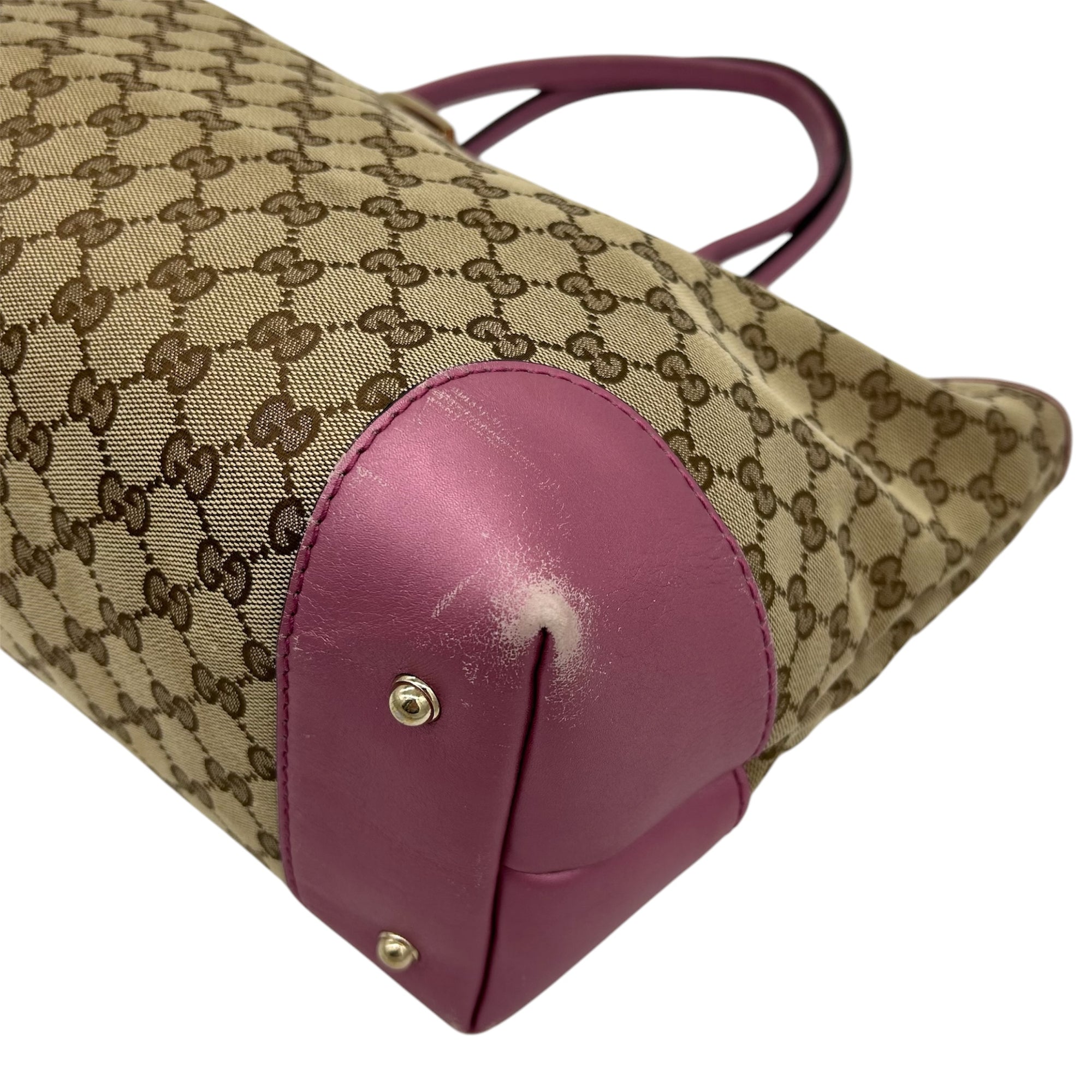 Gucci Heart Bit Charm Tote Bag