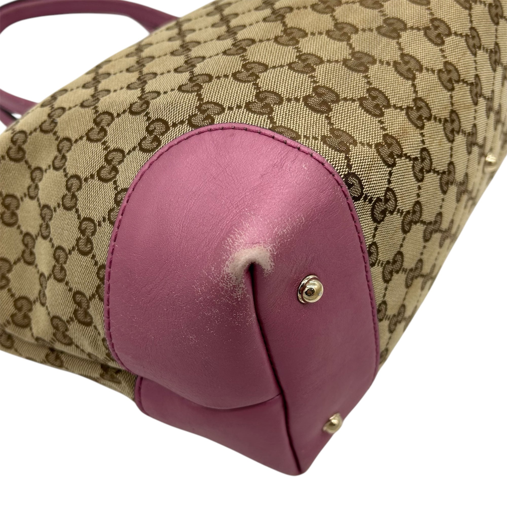 Gucci Heart Bit Charm Tote Bag