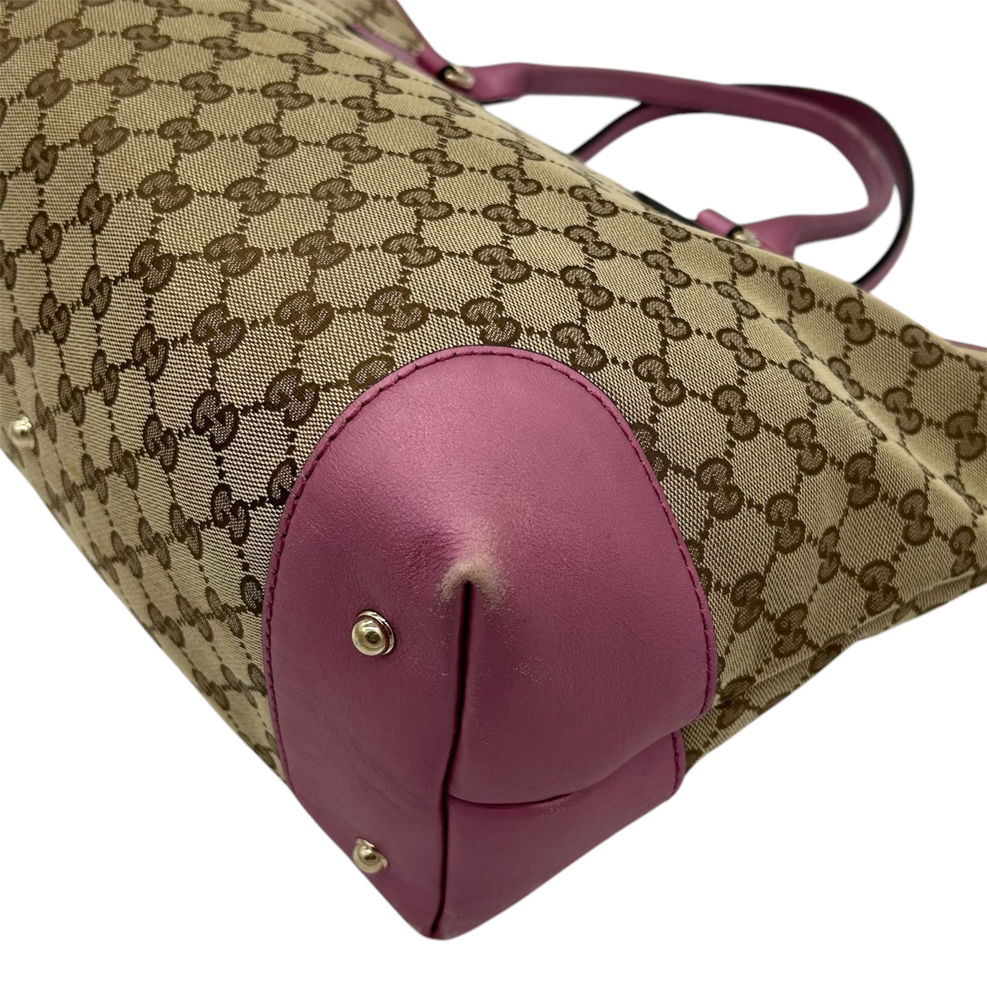 Gucci Heart Bit Charm Tote Bag
