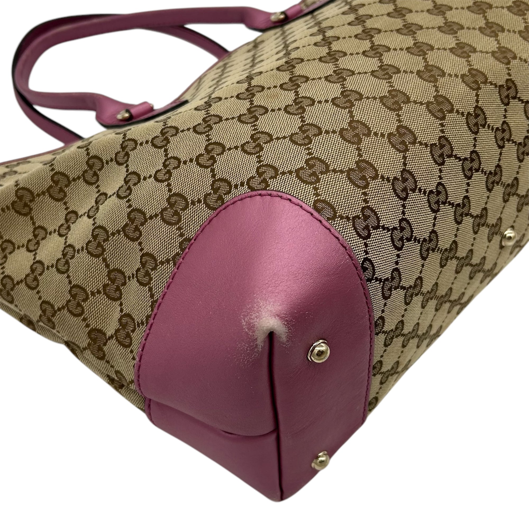 Gucci Heart Bit Charm Tote Bag