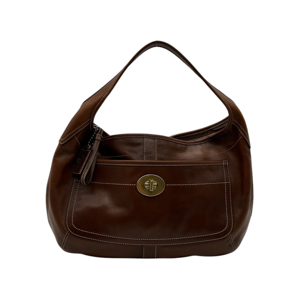 Coach Leather Hobo Bag