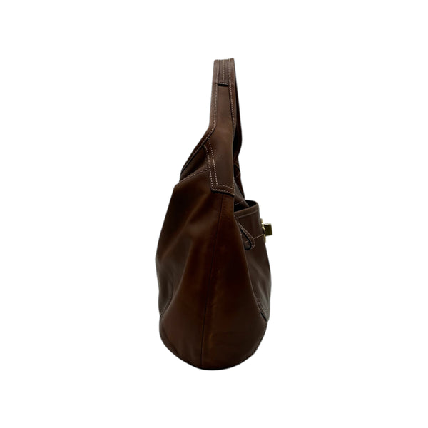 Coach Leather Hobo Bag