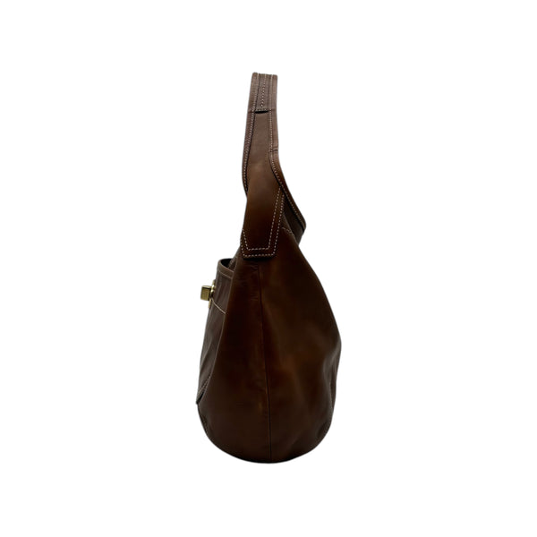 Coach Leather Hobo Bag