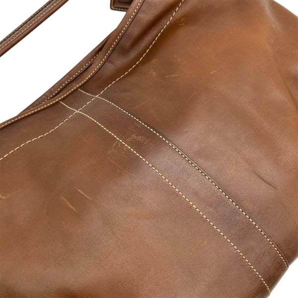Coach Leather Hobo Bag