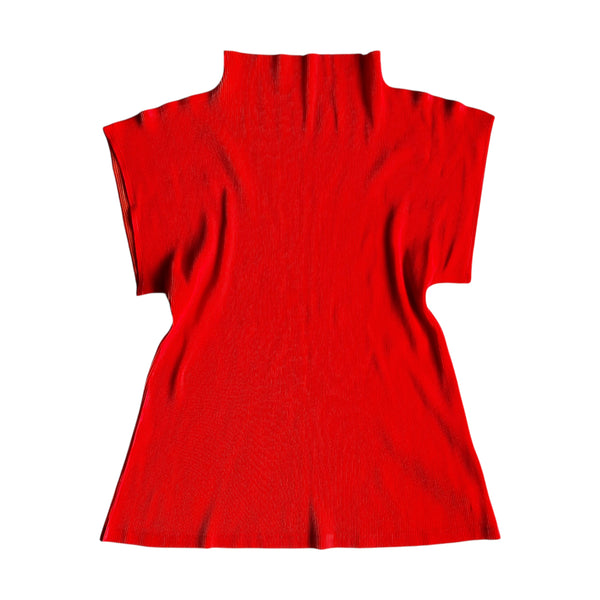 Issey Miyake Pleats Please Pleated Top