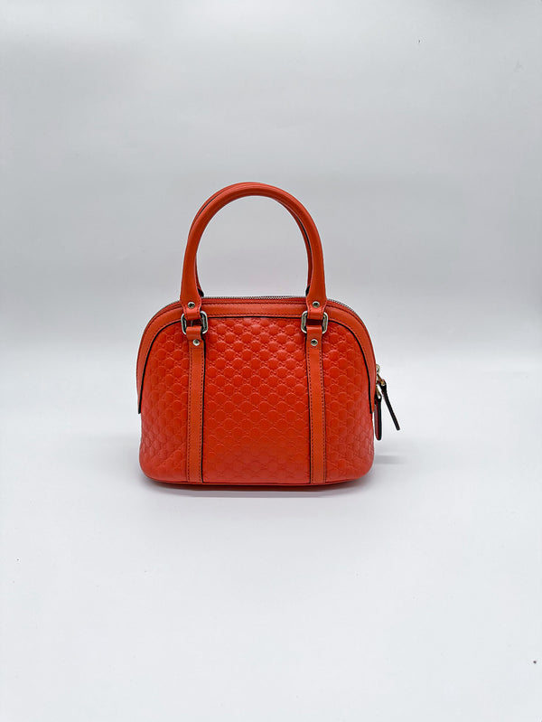 Gucci Microguccissima Mini Dome Satchel Bag