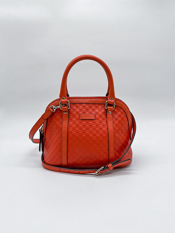 Gucci Microguccissima Mini Dome Satchel Bag