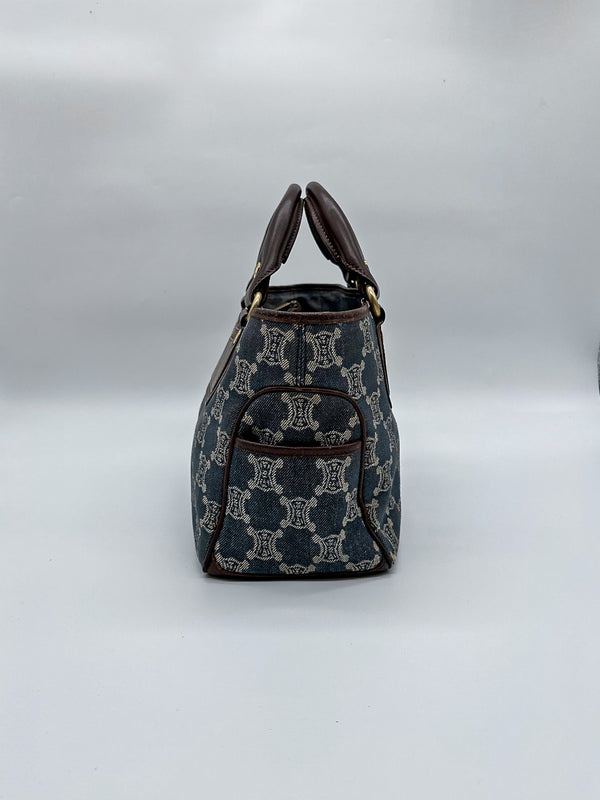 Celine Denim Boogie Tote Bag