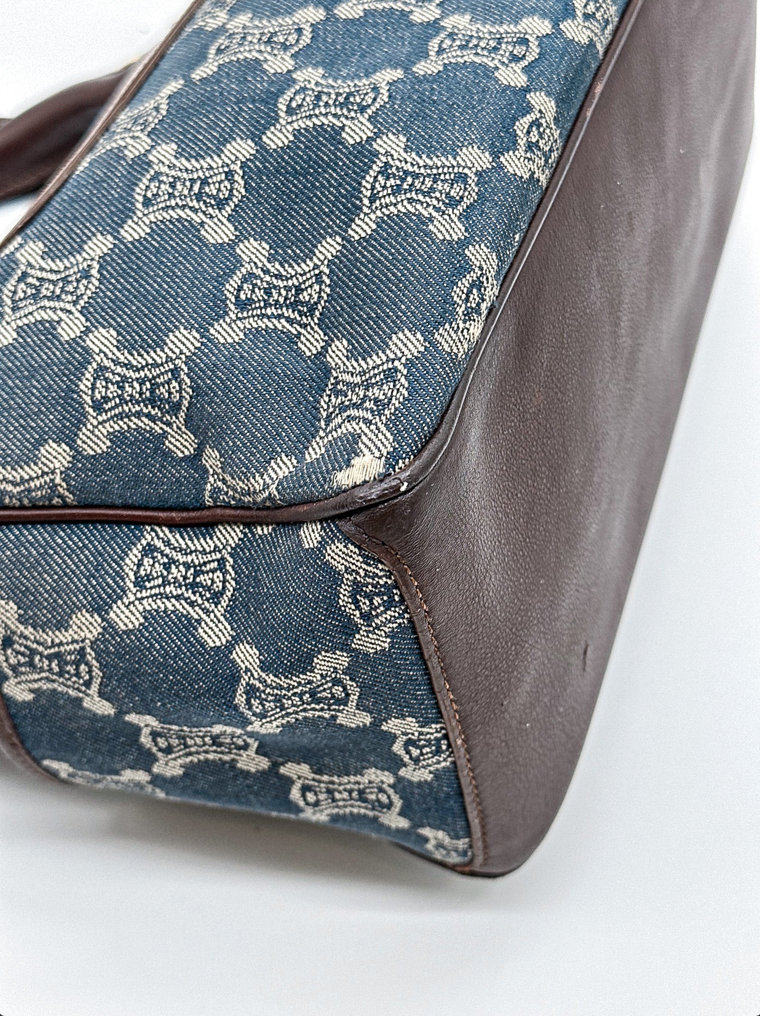 Celine Denim Boogie Tote Bag