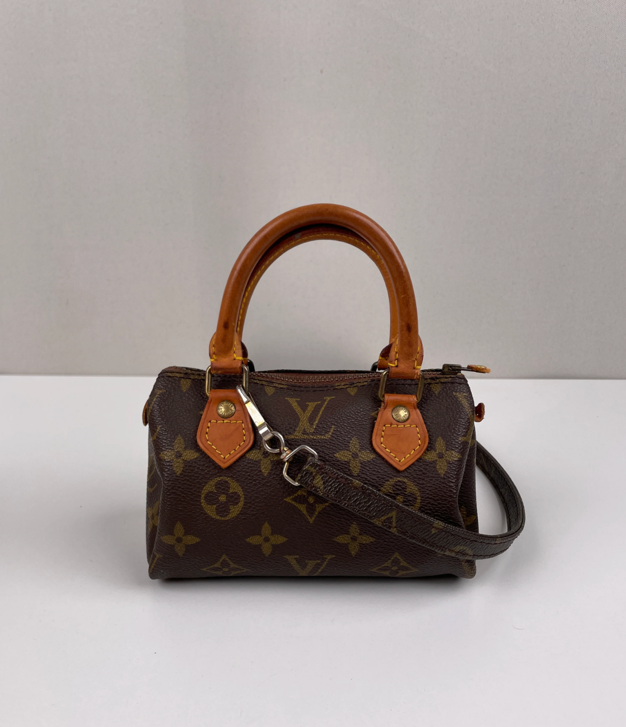 Louis Vuitton Monogram Nano Speedy with Strap