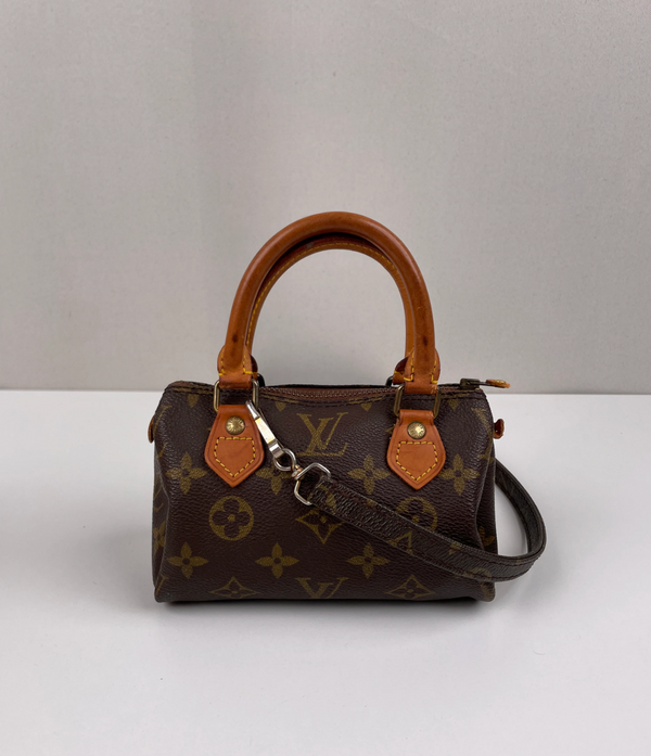 Louis Vuitton Monogram Nano Speedy with Strap