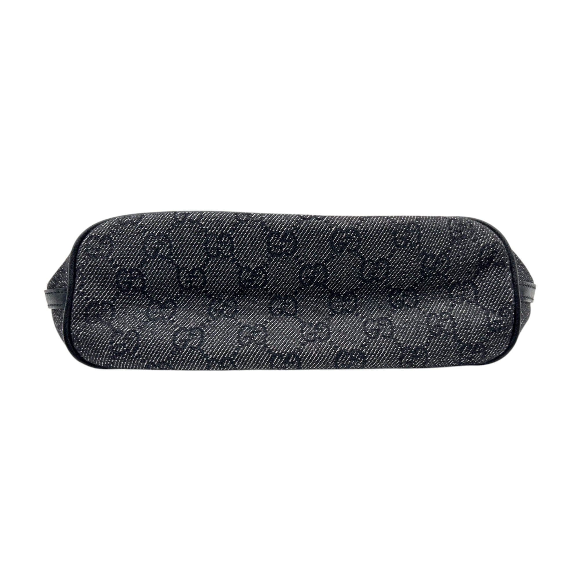 Gucci GG Monogram Black Mini Shoulder Bag