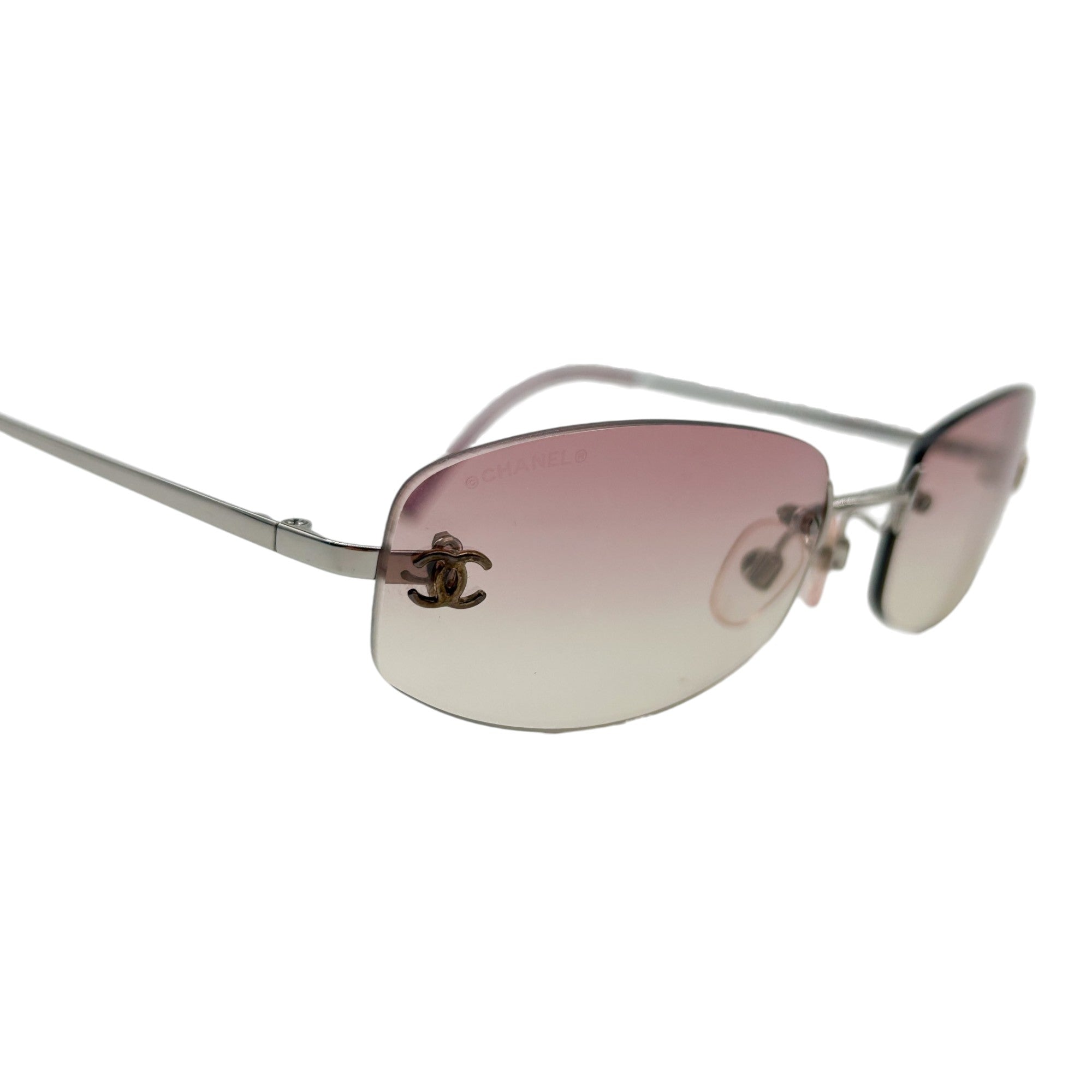 Pink Chanel Sunglasses