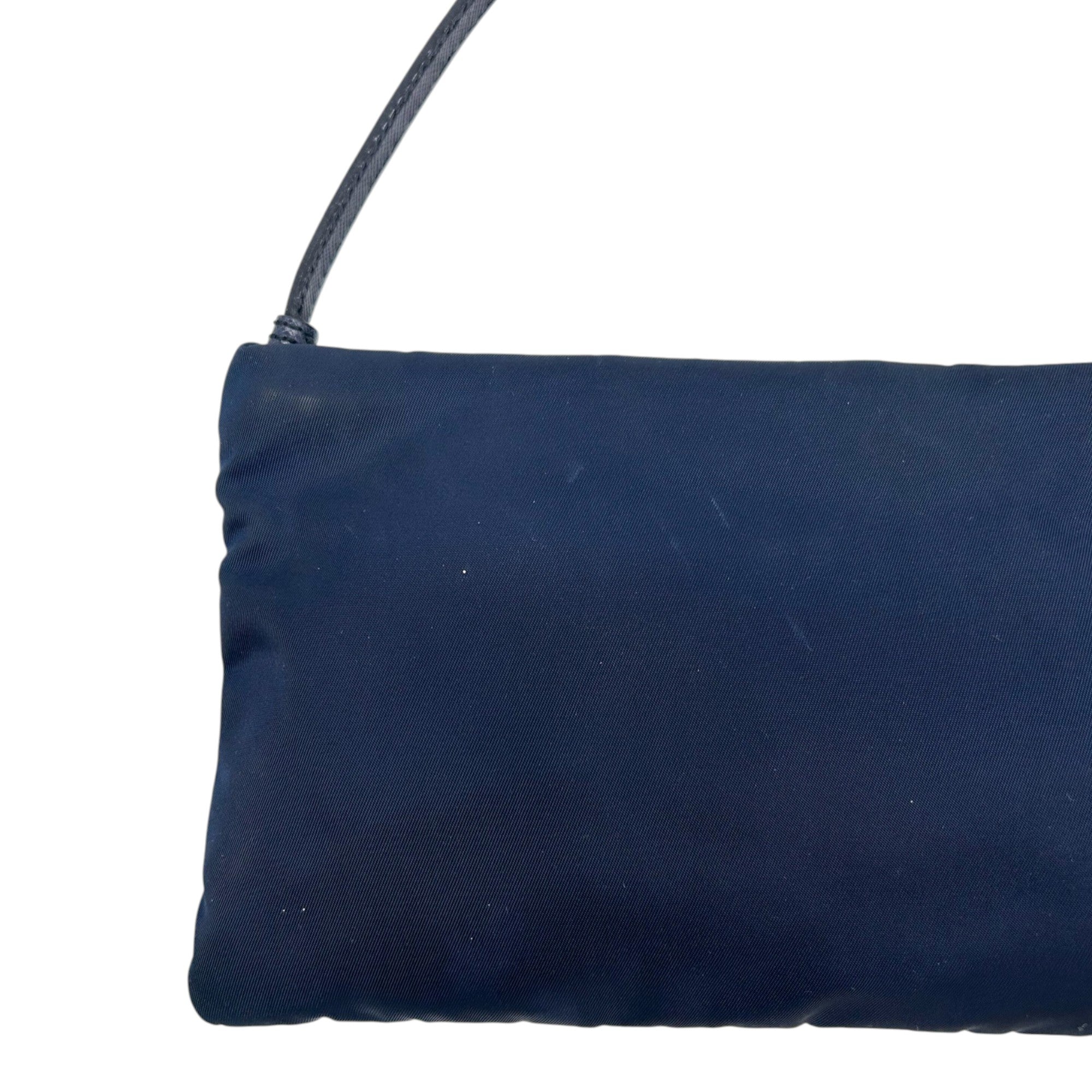Prada Nylon Tattoo Embellished Shoulder Bag