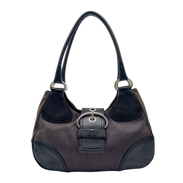 Prada Denim Moon Shoulder Bag