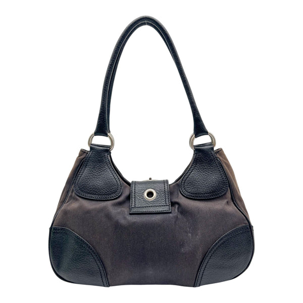 Prada Denim Moon Shoulder Bag