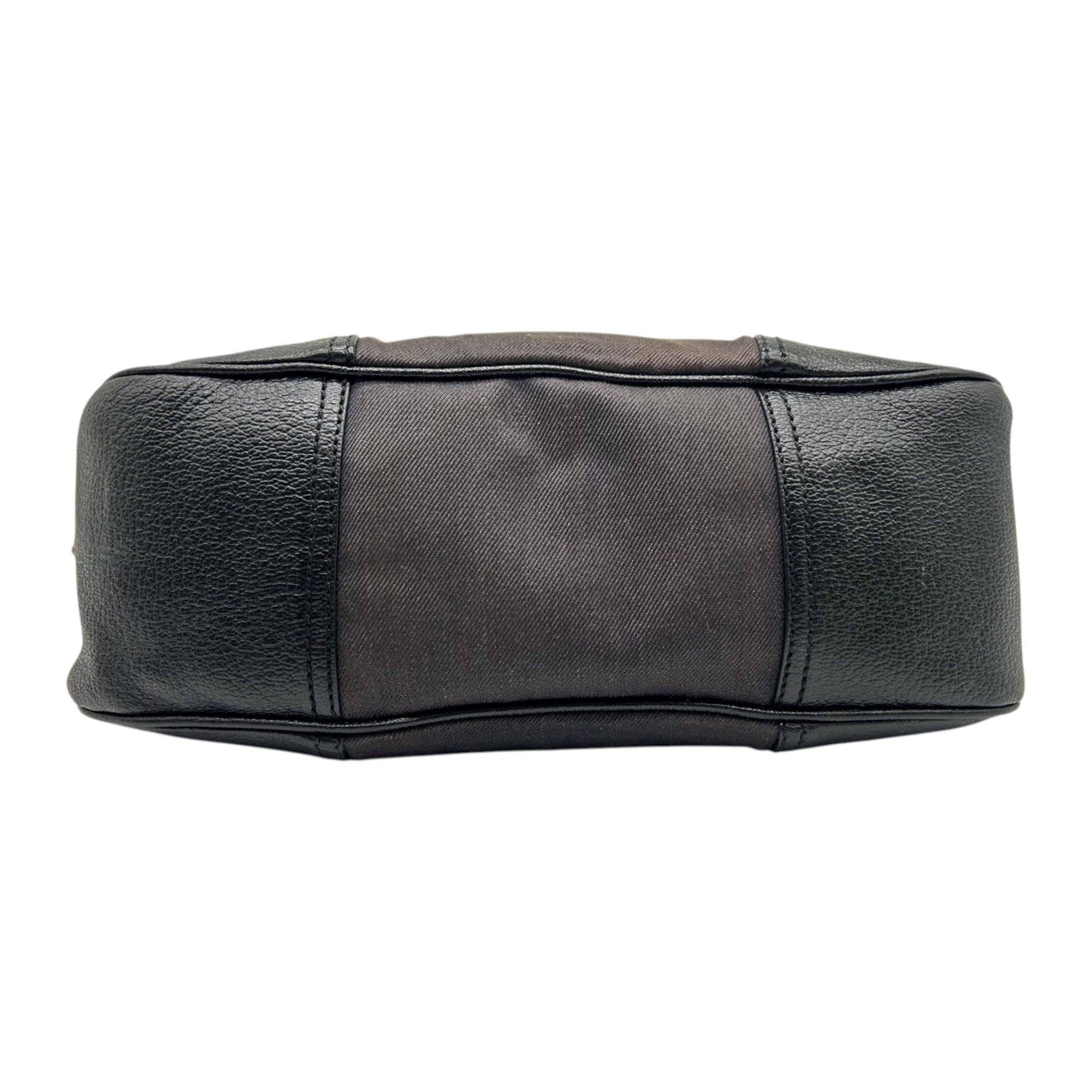 Prada Denim Moon Shoulder Bag