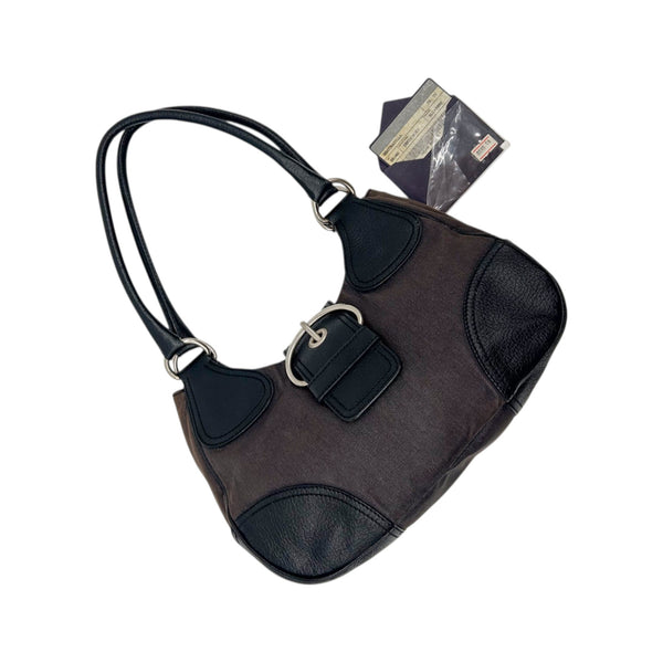 Prada Denim Moon Shoulder Bag