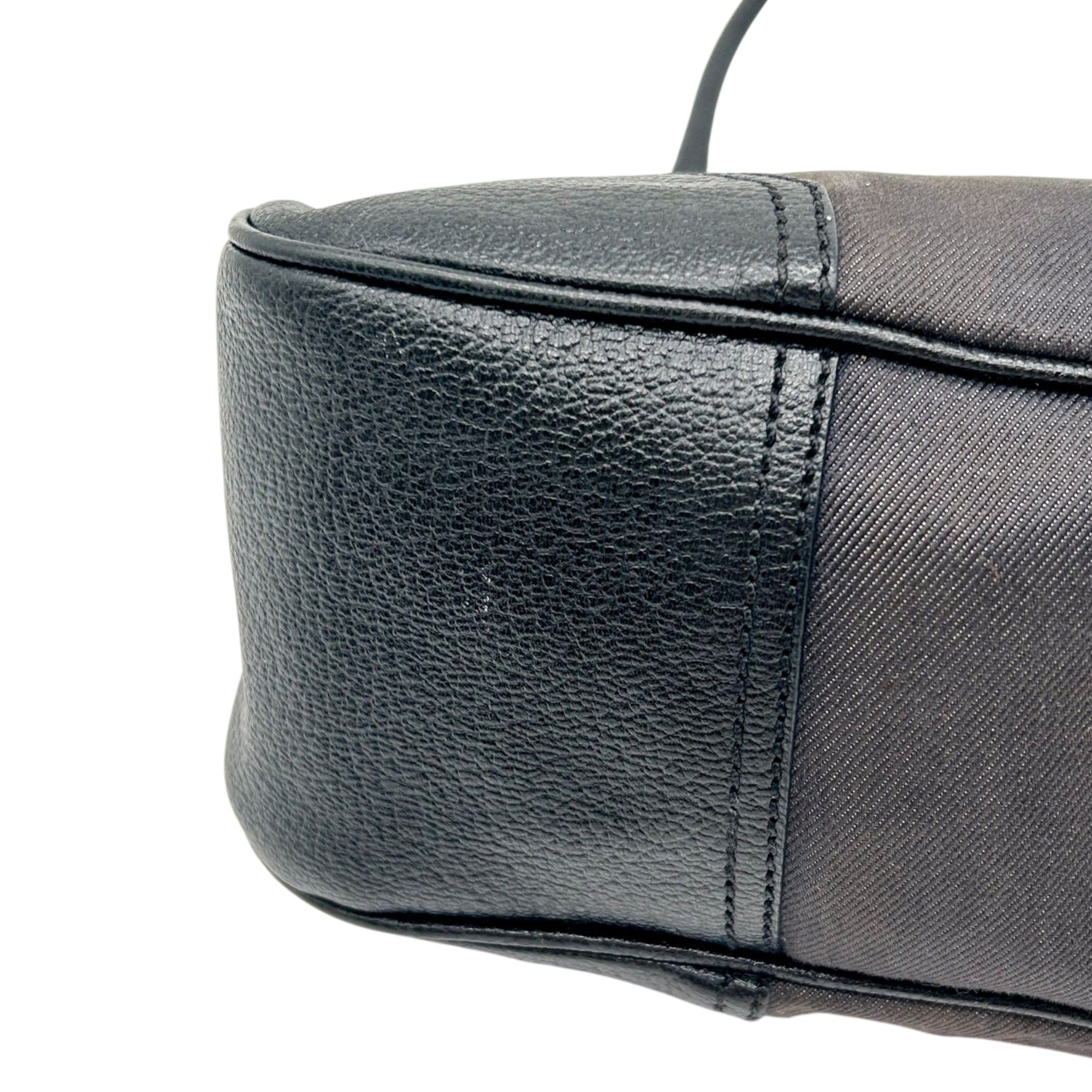 Prada Denim Moon Shoulder Bag
