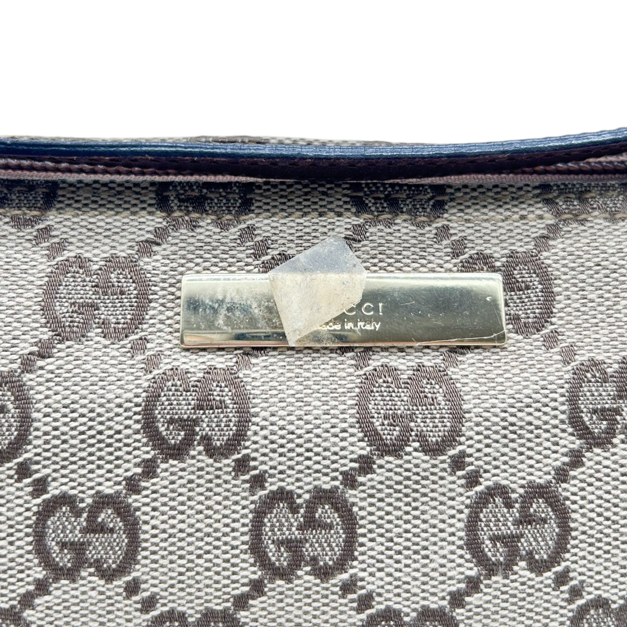 Gucci GG Monogram Canvas Shoulder Bag