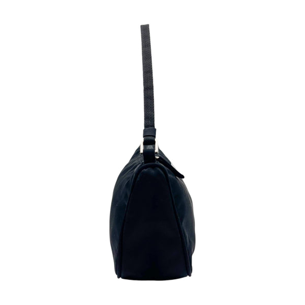 Prada Black Nylon Mini Shoulder Bag
