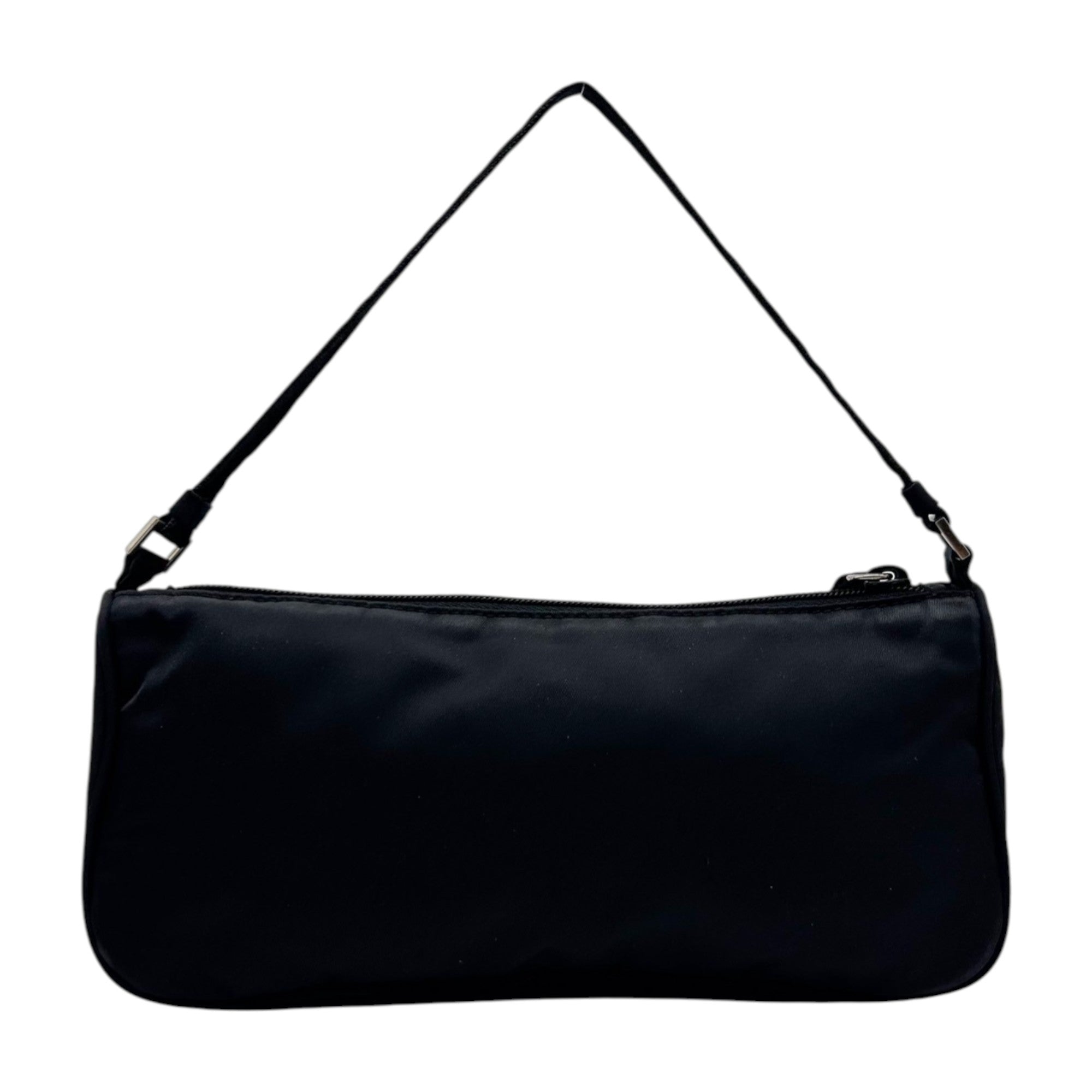 Prada Black Nylon Mini Shoulder Bag