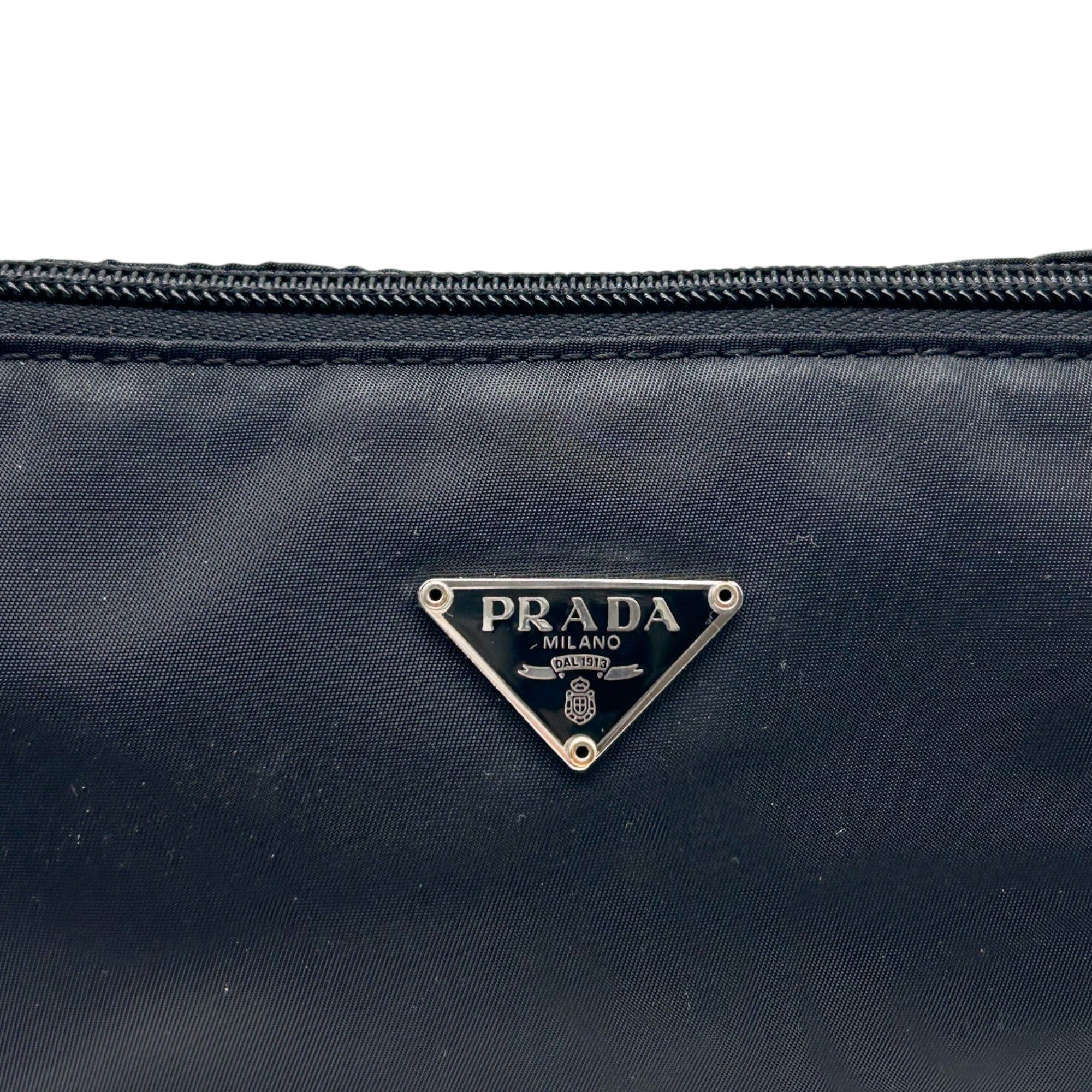 Prada Black Nylon Mini Shoulder Bag