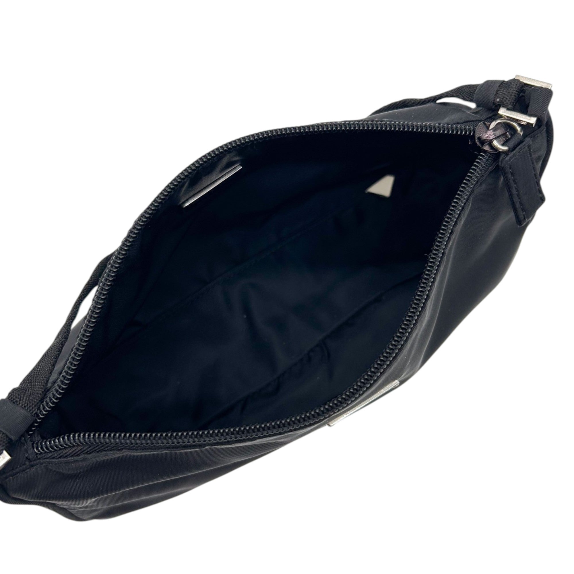 Prada Black Nylon Mini Shoulder Bag