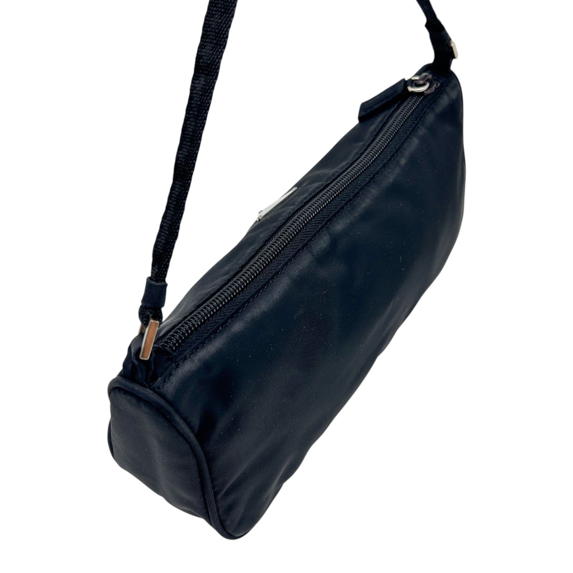 Prada Black Nylon Mini Shoulder Bag