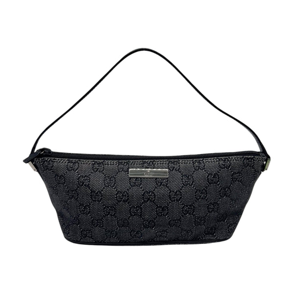 Gucci GG Monogram Black Mini Shoulder Bag