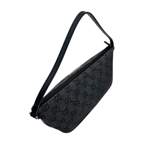 Gucci GG Monogram Black Mini Shoulder Bag