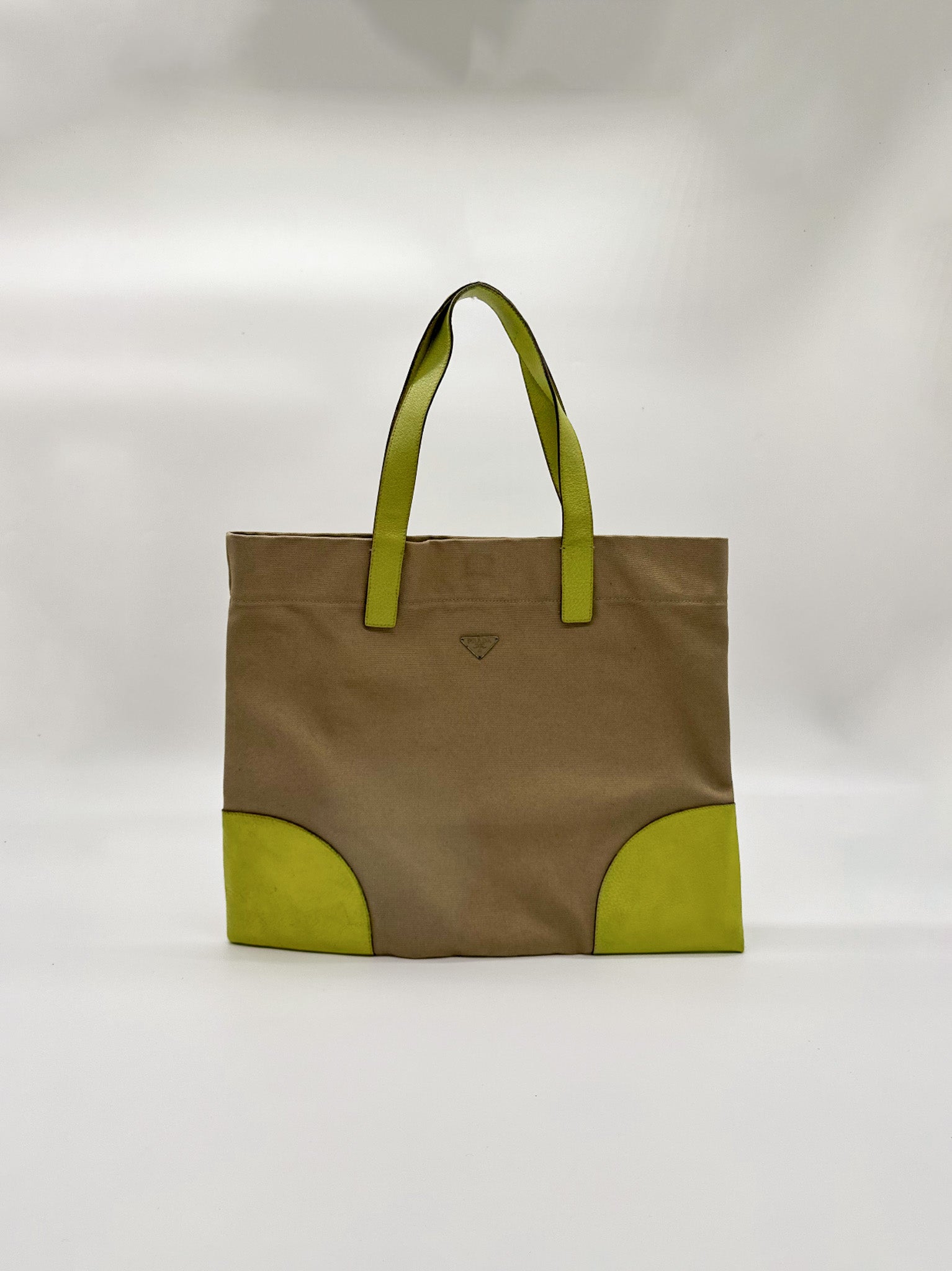 Prada Canvas Tote Bag