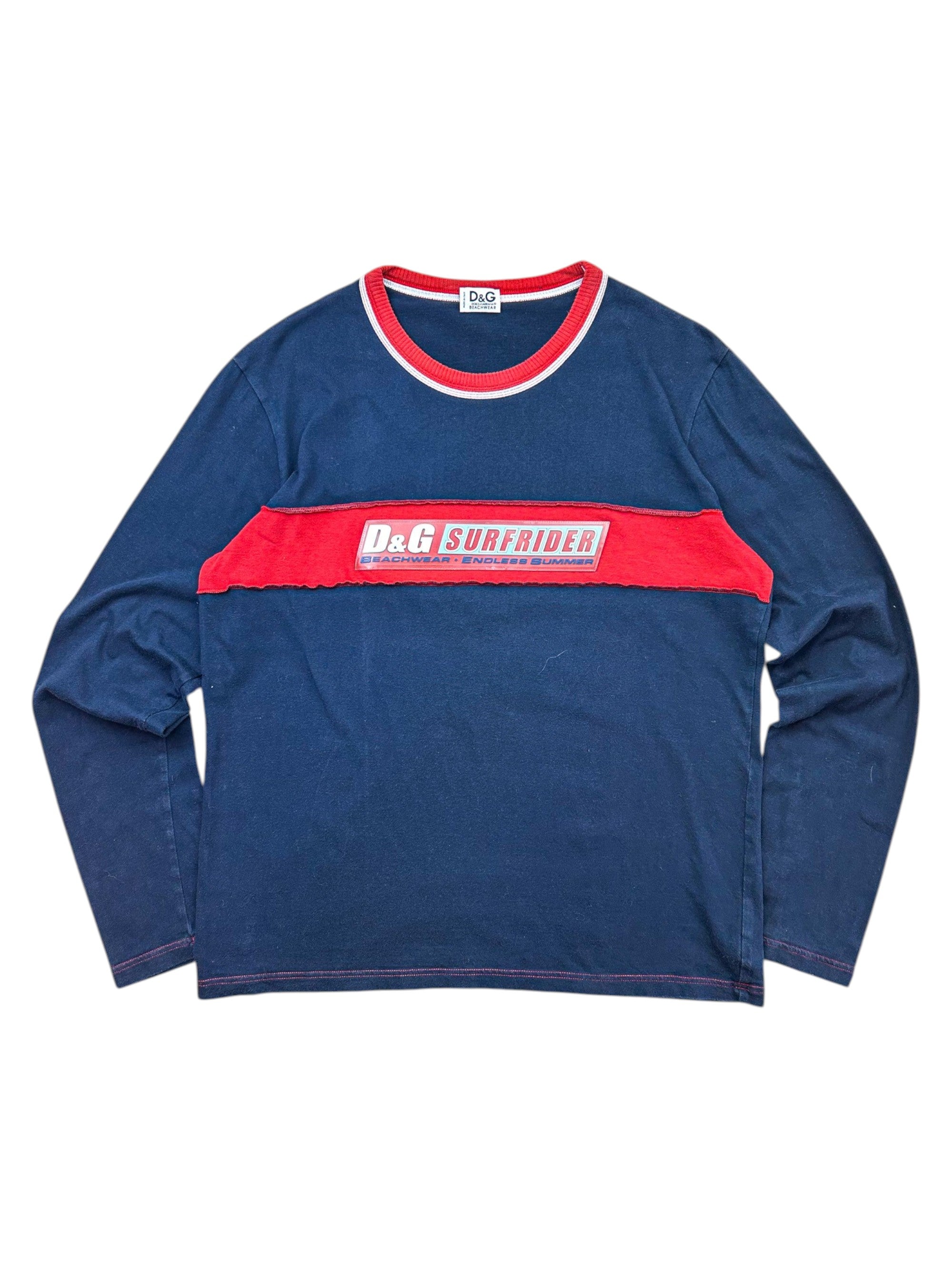 Vintage D&G “Surfrider” Long Sleeve Top